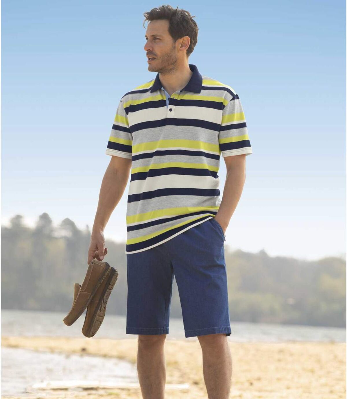 Jeans-Bermuda Entspannung Atlas For Men