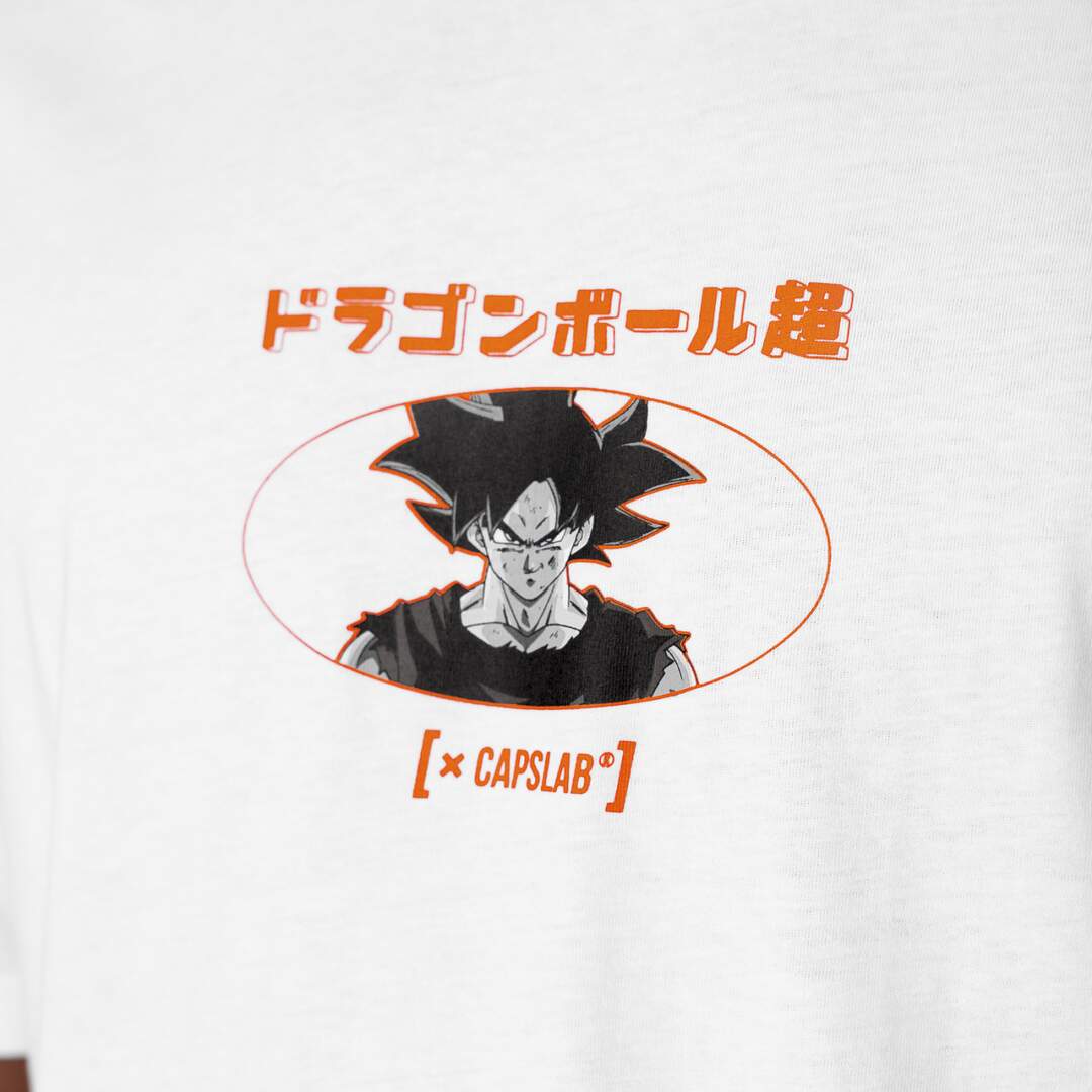 T-shirt en coton homme confort avec print Dragon Ball Super Instinct Capslab-2