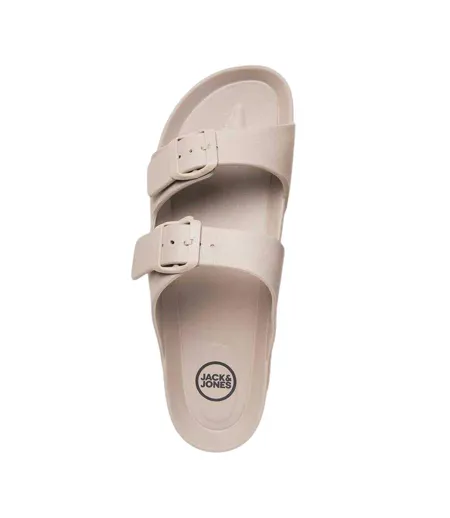 Claquettes Décontracté Pisa Homme Taupe Jack And Jones