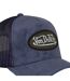 Casquette trucker en suédine avec filet et écusson fourrure Fur Vondutch-3
