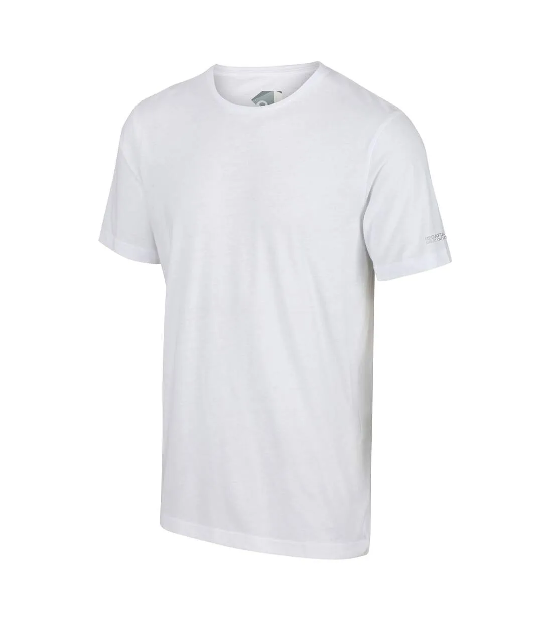 T-shirt De Sport Tait Homme Blanc Regatta-3