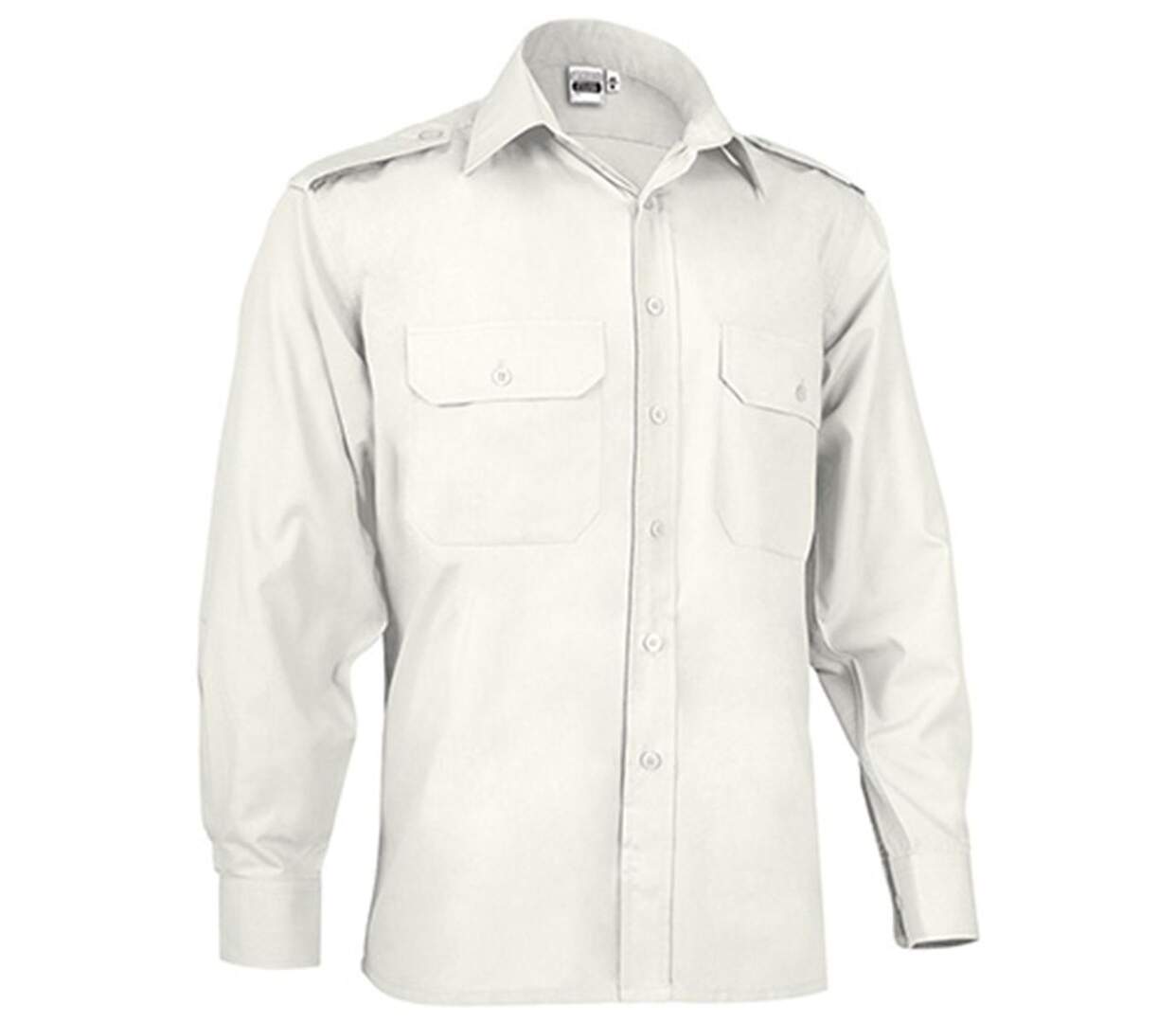 Chemise manches longues - Homme - VIGILANT ML - blanc ivoire-1