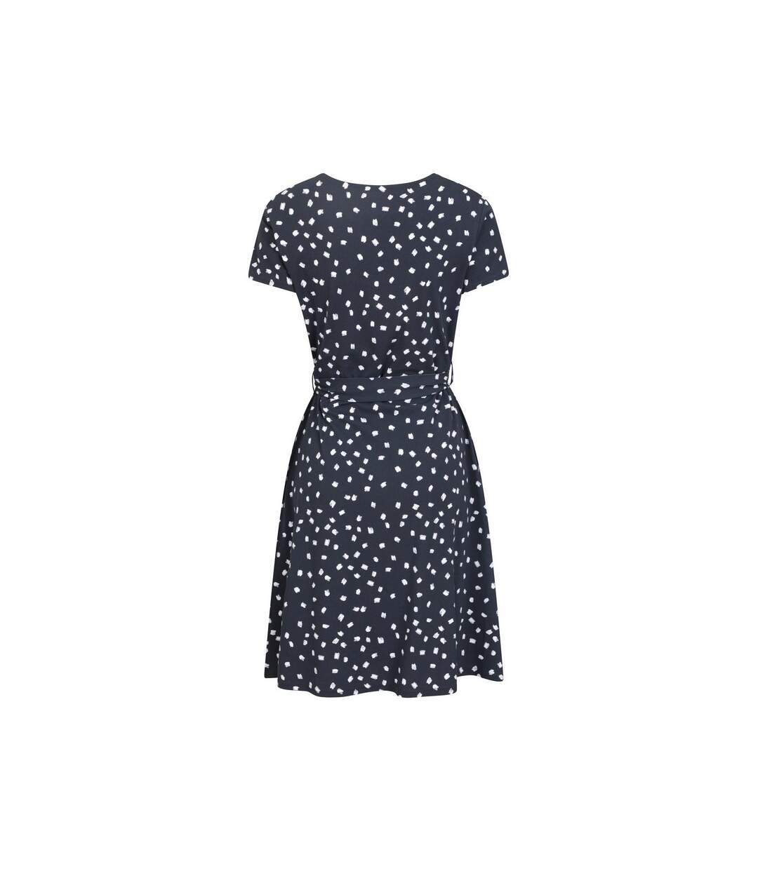 Womens/ladies Santorini Daisy Jersey Uv Protection Dress Navy Mountain Warehouse-2