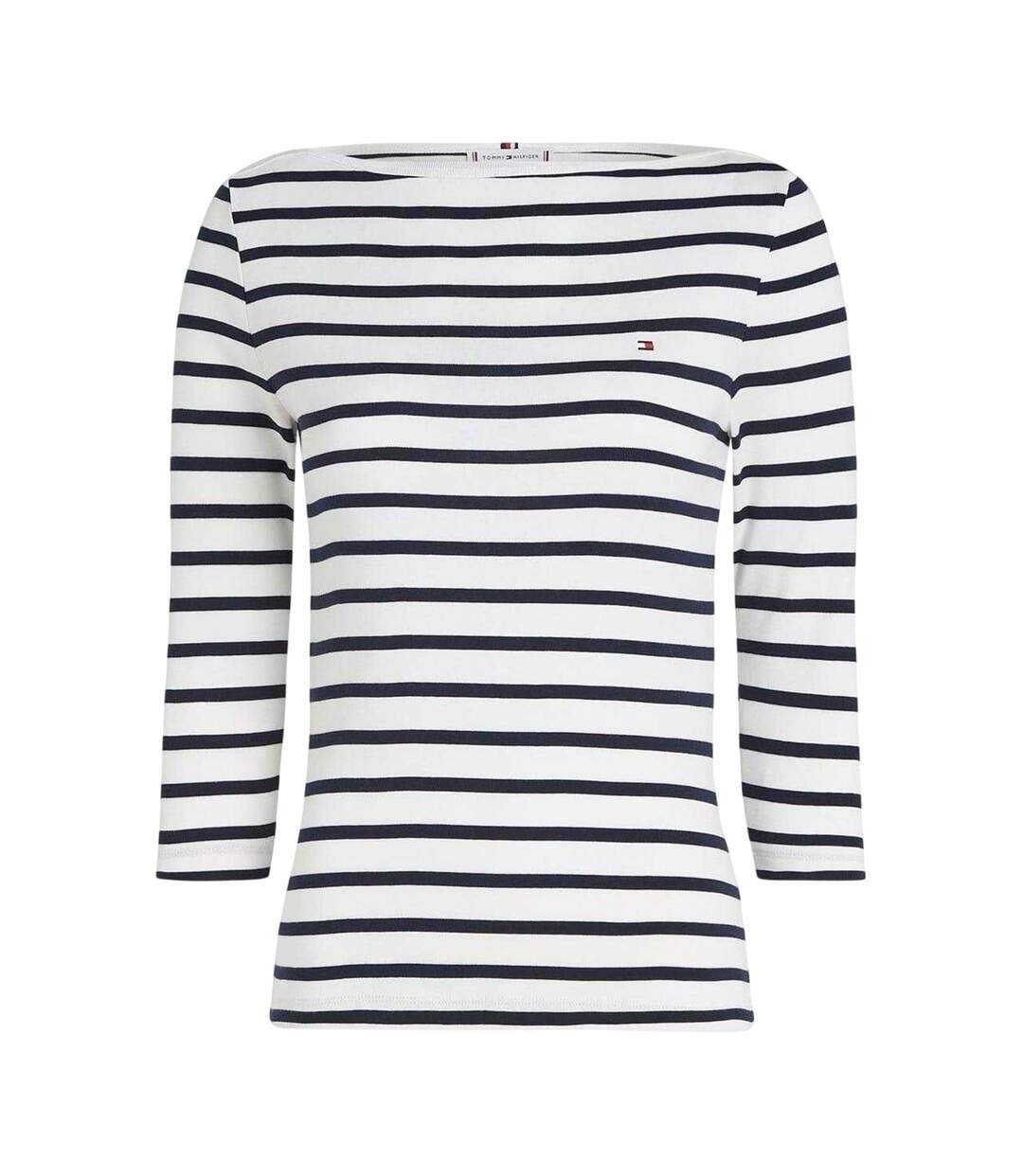 T-shirt Motif/style Rayé Femme Bleu Marine Foncé Tommy Hilfiger-2