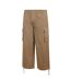 Unisex Adult Wide Leg Cargo Trousers Khaki Green SoulCal-4
