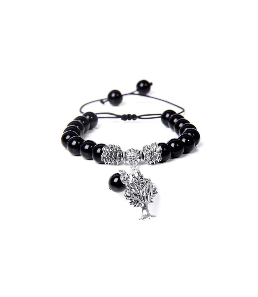 Bracelet arbre de vie en onyx-1