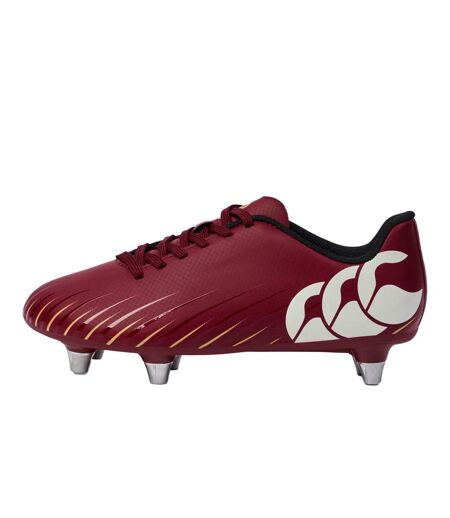 Unisex Adult Speed Falcon Elite Soft Ground Rugby Boots Tangerine Tango Canterbury