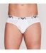 Lot De 3  Slips Homme Noir Blanc Bleu Marine Emporio Armani-3