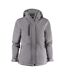 Womens/ladies Overlanding Soft Shell Jacket Steel Grey Printer-1