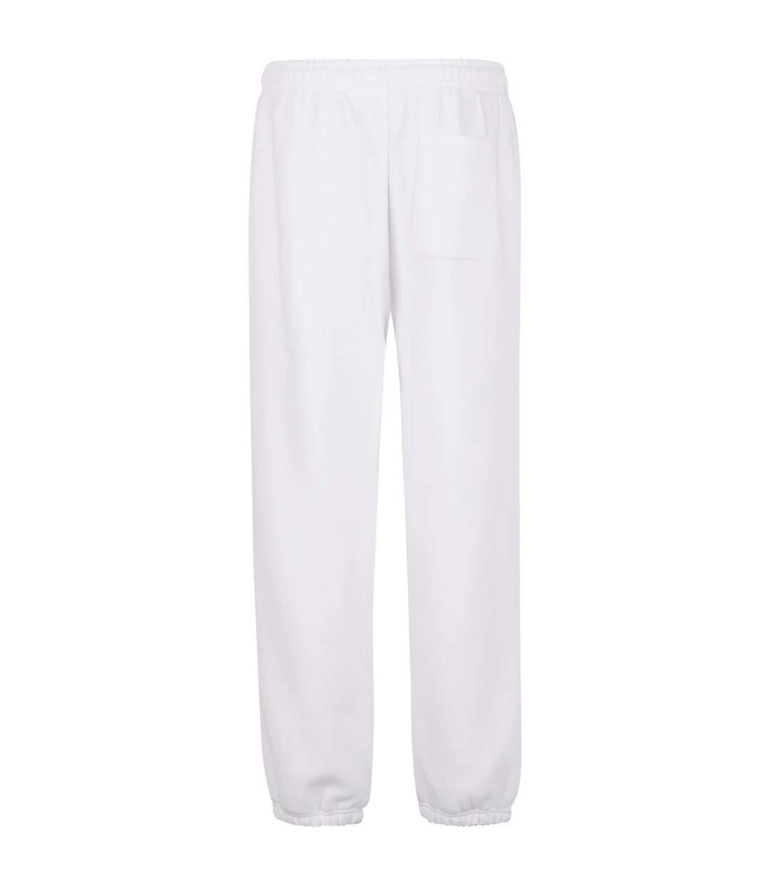 Mens Fluffy Plain Jogging Bottoms White Urban Classics-2