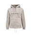 Mens Logo Sherpa Quarter Zip Hoodie Grey MKI MIYUKI ZOKU-2