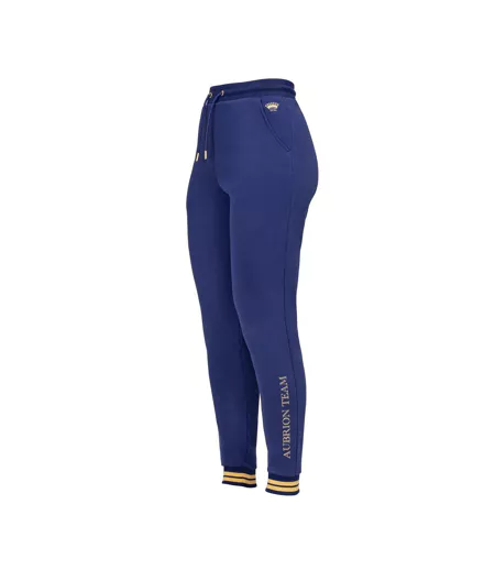 Pantalon De Jogging Team Femme Bleu Nuit Aubrion