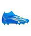 Chaussures De Foot Ultra Match Homme Bleu Blanc Vert Sombre Puma-1