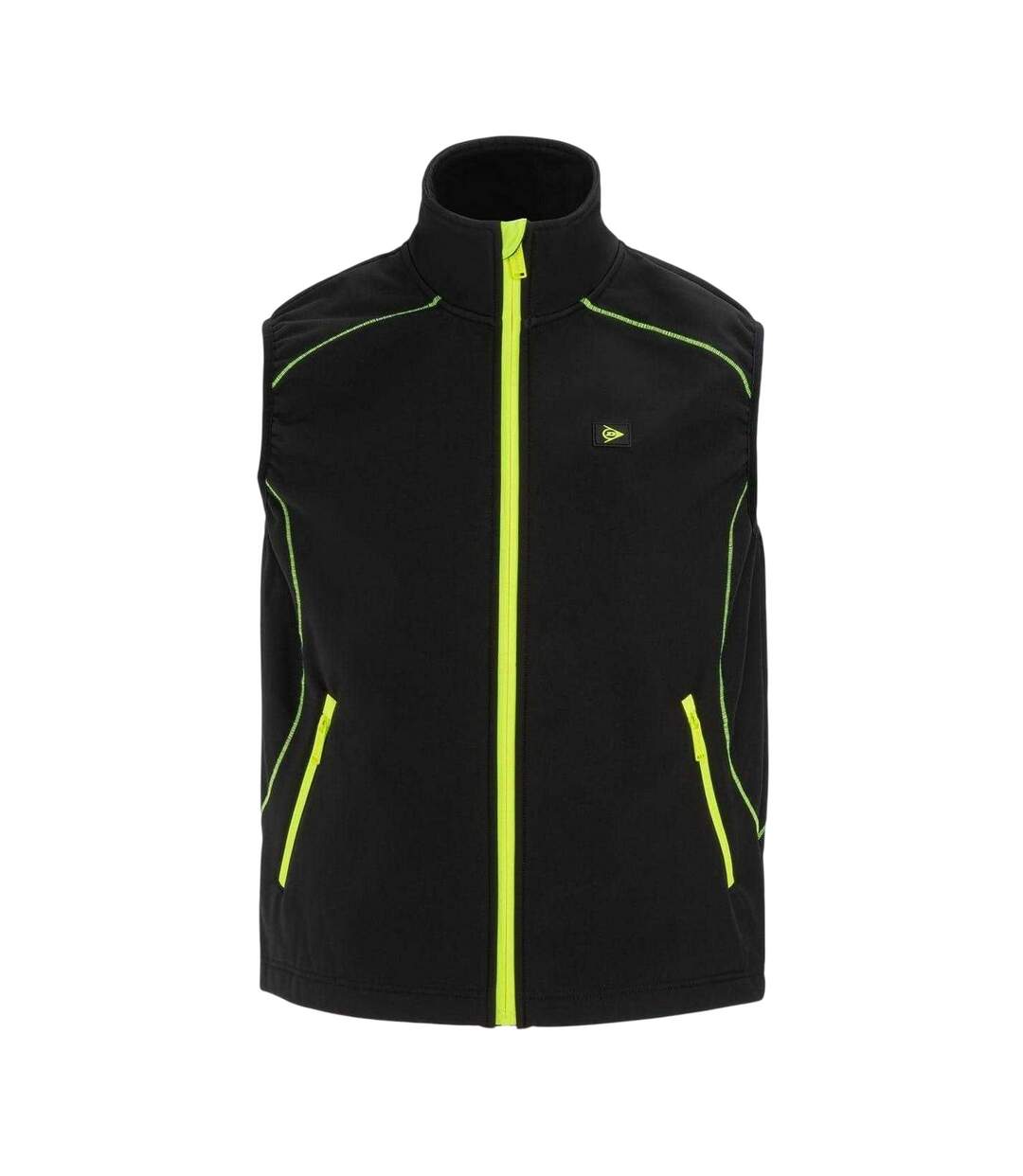Mens Softshell Gilet Black Dunlop-1