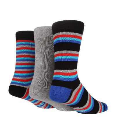 5 Pack Mens Colourful Striped Patterned Bamboo Dress Socks