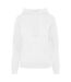 Sweat À Capuche Basic Femme Blanc Build Your Brand-2