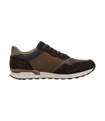 Basket Basse Cuir Rieker Rusty