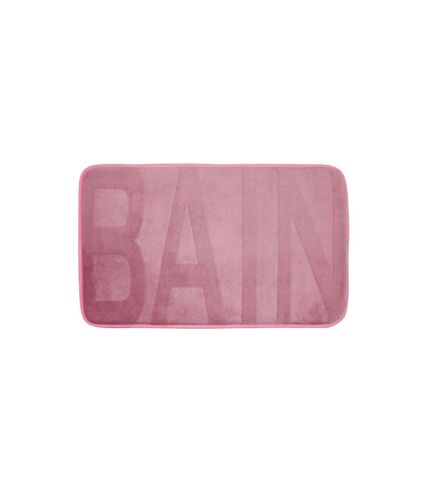 Tapis de Bain Microfibre Relief 45x75cm Rose