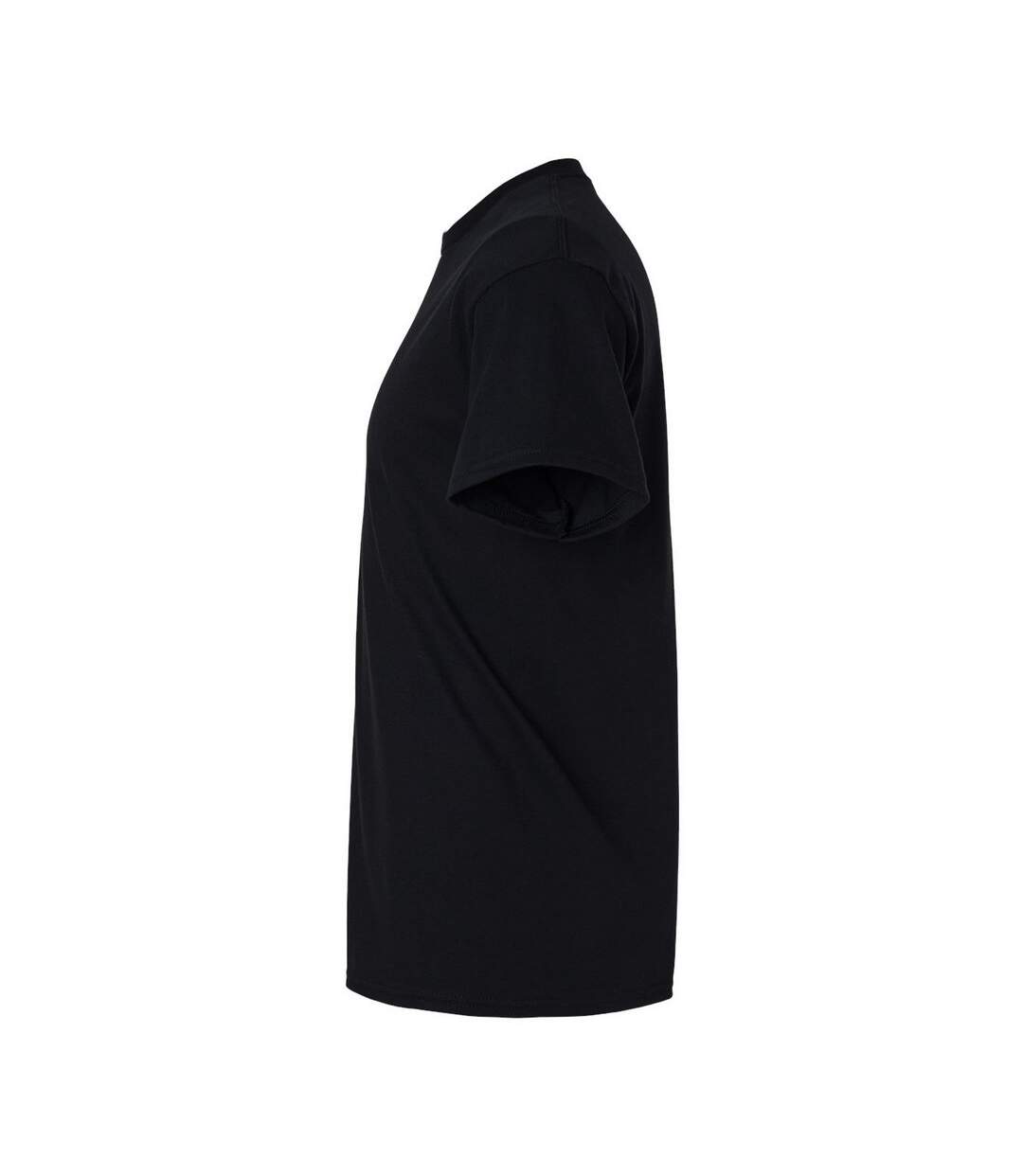 Mens Heavy Cotton T-shirt Black Gildan-3