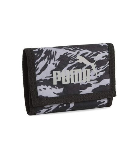Portefeuille noir homme puma phase aop
