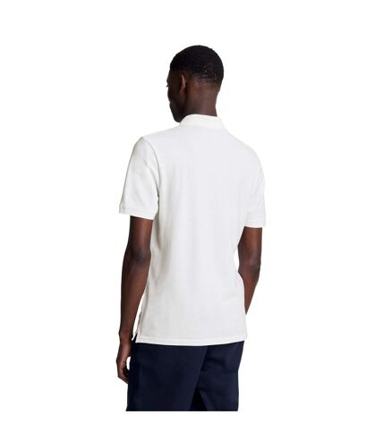 Polo homme blanc Lyle & Scott Lyle & Scott