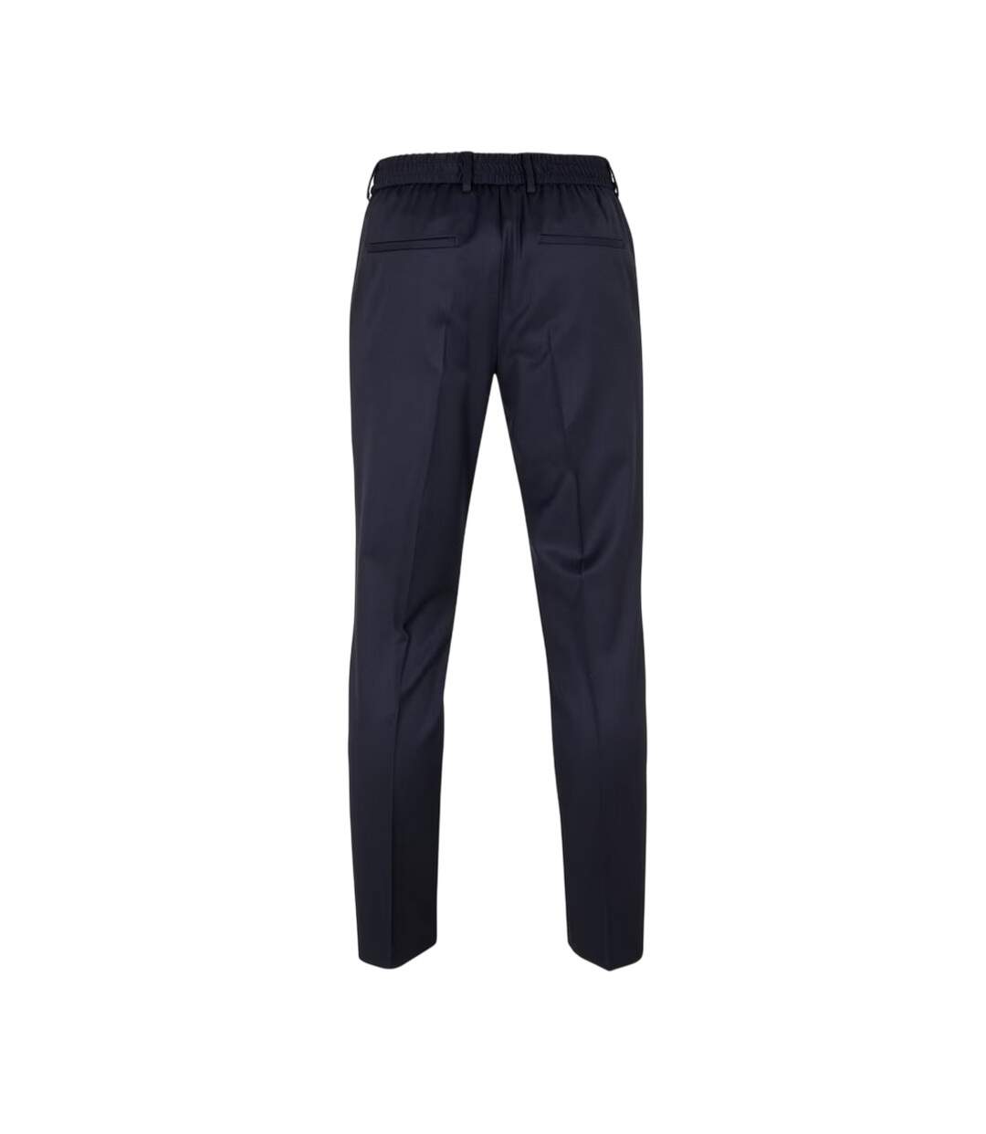 Mens H-genius Straight Leg Trousers Dark Blue Boss-2