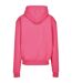 Mens oversized hoodie hibiscus pink Build Your Brand