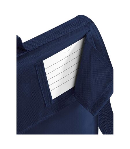 Quadra Junior Book Bag With Strap (French Navy) (One Size) - UTBC754