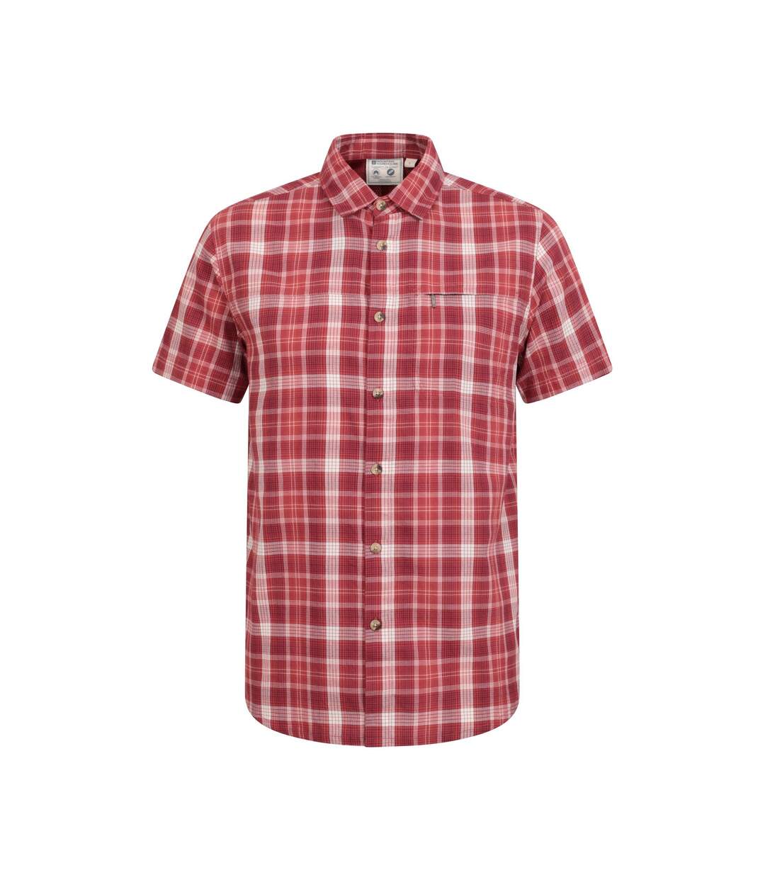 Chemise Homme Rouge Mountain Warehouse-1