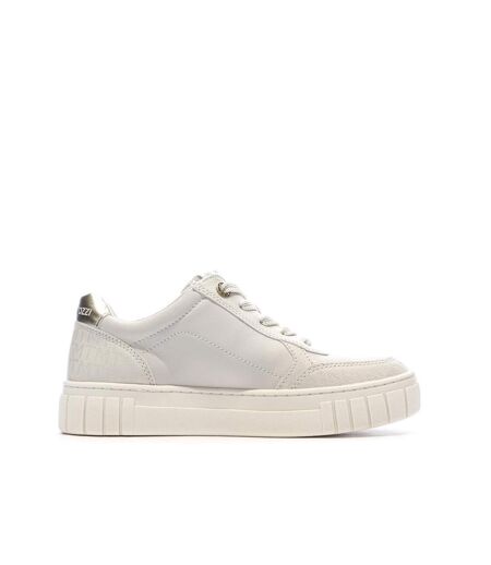Baskets beige femme marco tozzi cream