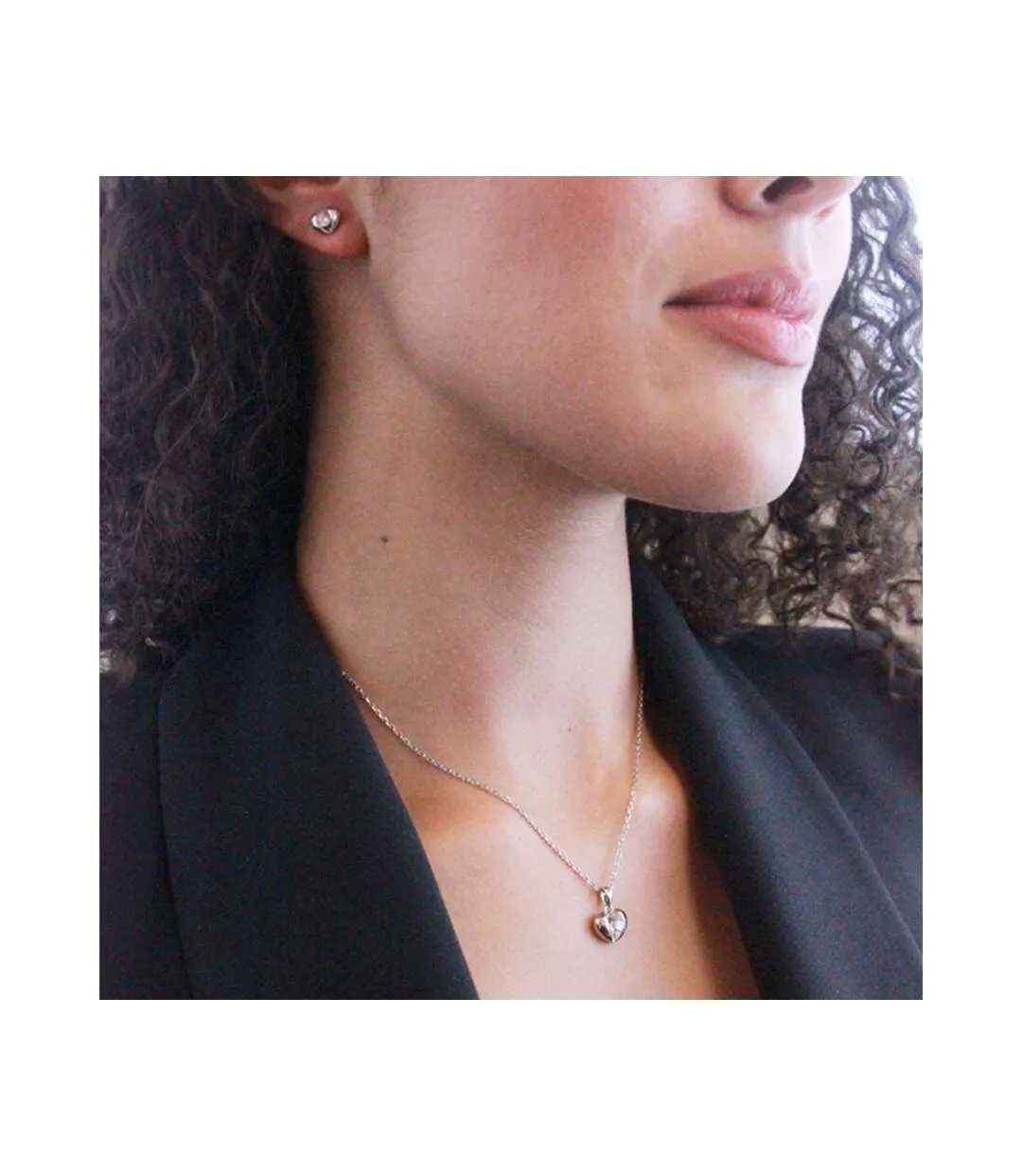 Boucles d'oreilles Simply Love - Cristal d'Autriche-5