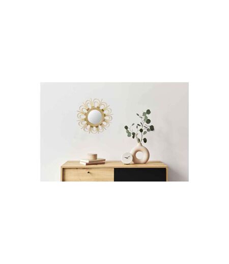 Miroir Mural Design en Rotin Aina 43cm Naturel