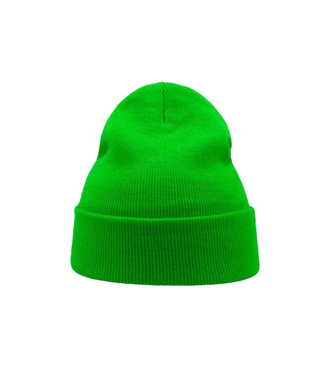 Bonnet avec revers wind mixte vert fluo Atlantis