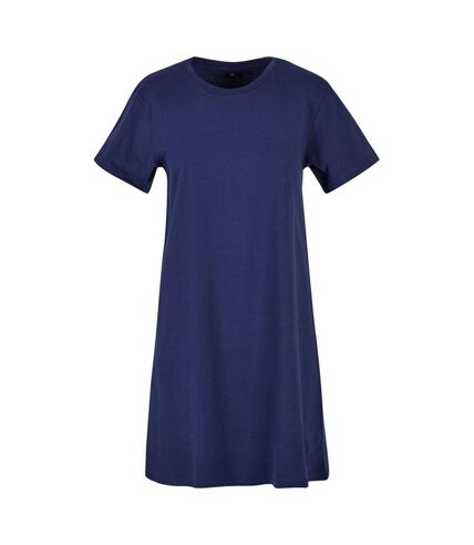 Build Your Brand - Robe t-shirt - Femme (Bleu marine clair) - UTRW8948