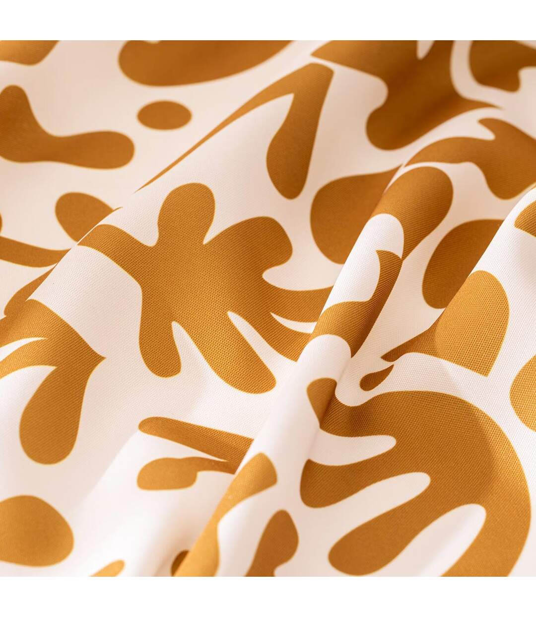 Nappe Antitache Imprimé Jolan 140x240cm Ocre-4