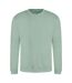 Sweatshirt unisexe vieux vert Awdis