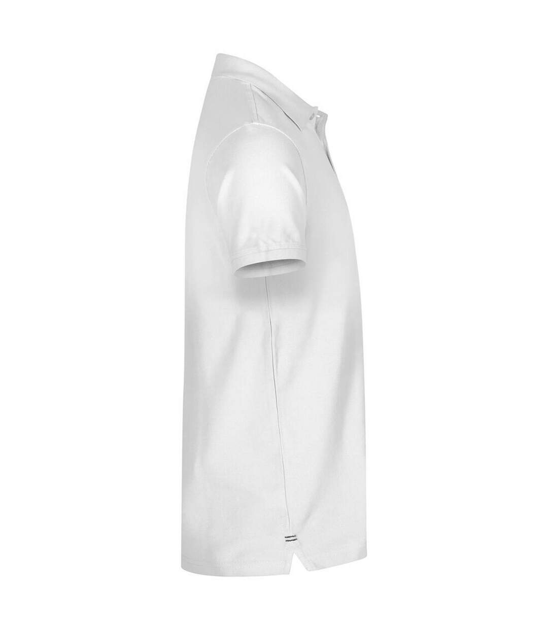 Polo premium homme blanc Clique-4