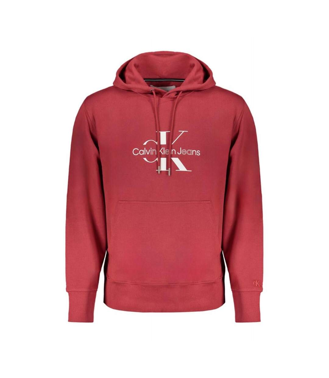 Sweat à capuche Rouge Homme Calvin Klein Jeans Disrupted J30J325429 - L