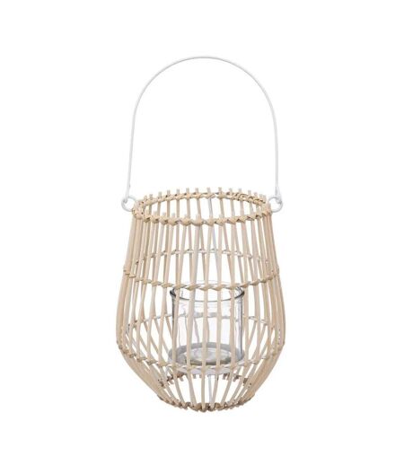 Lanterne Déco en Rotin Malino 21cm Beige