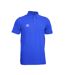 Mens Essential Polo Shirt Royal Blue White Umbro-1