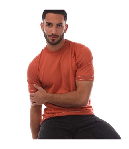 T-shirt Horelli Homme Orange Boss