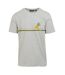 T-shirt cline homme gris argenté Regatta