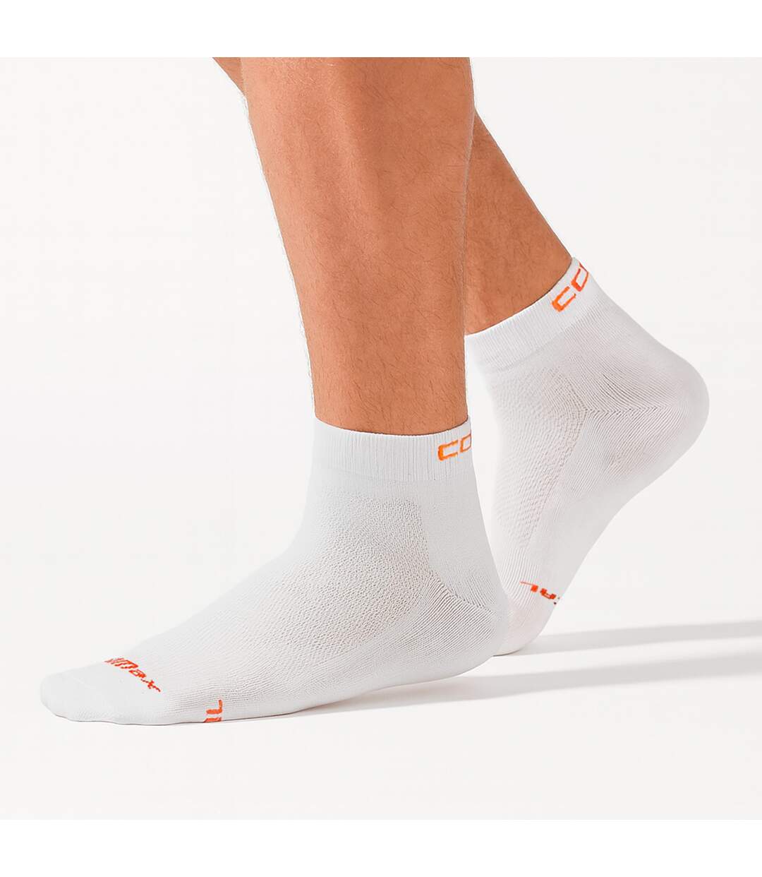 Chaussettes de Running Basses Respirantes Coolmax-3