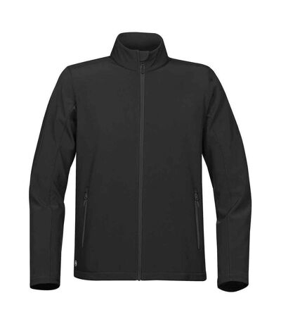 Mens Orbiter Soft Shell Jacket Black Carbon Stormtech