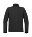 Mens Orbiter Soft Shell Jacket Black Carbon Stormtech-1
