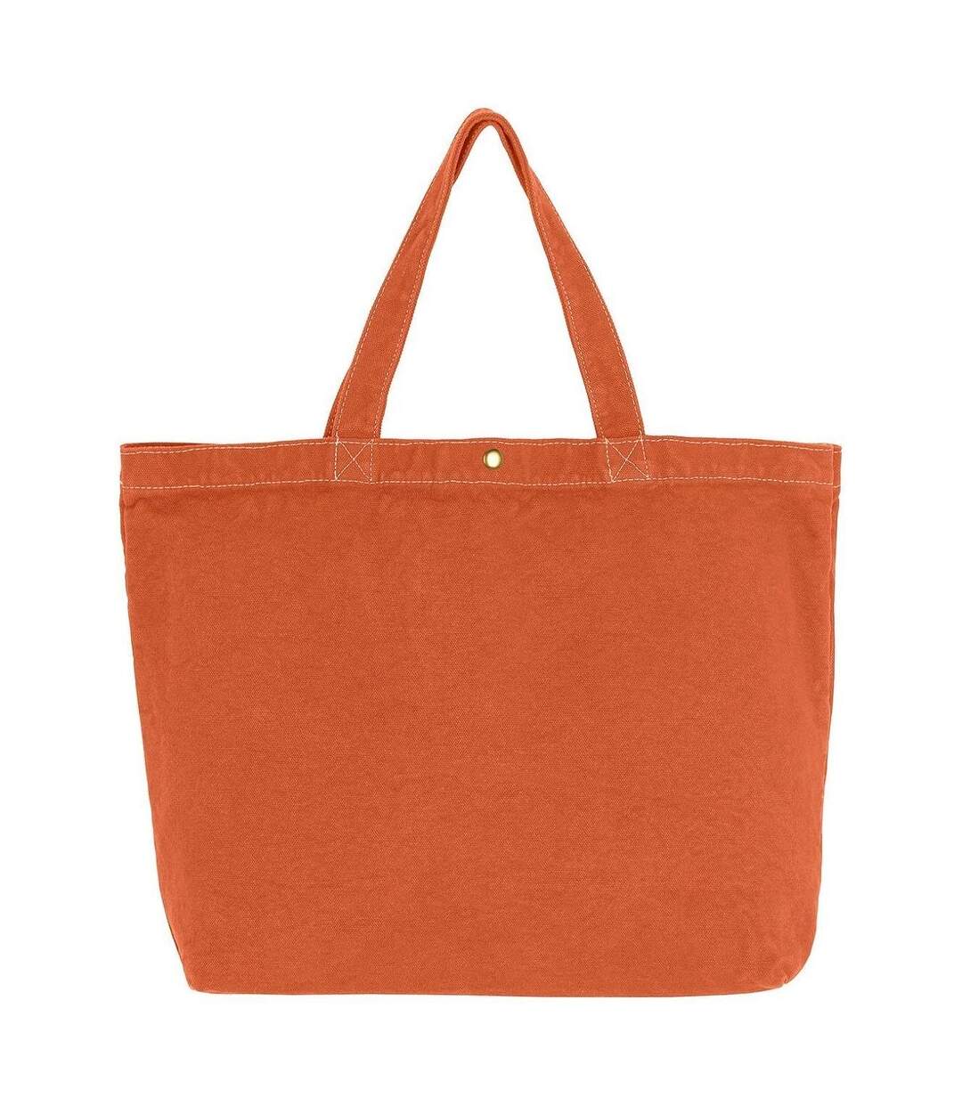 Grand sac cabas en toile - CA-4631 LCS - orange automne-1