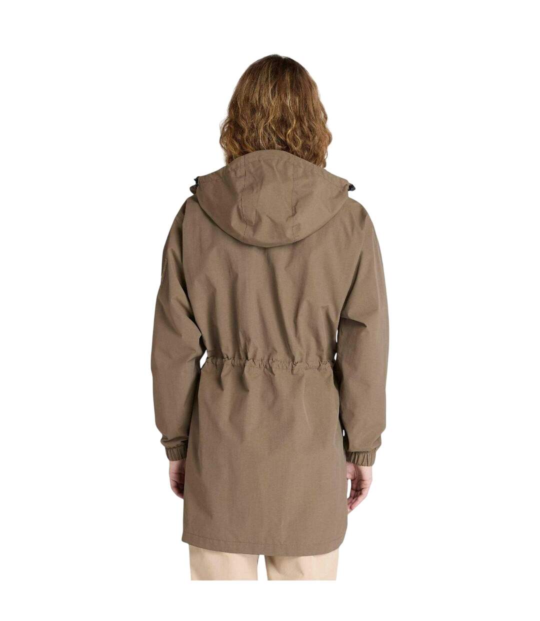 Womens/ladies Winnick Waterproof Parka Brown Timberland-3