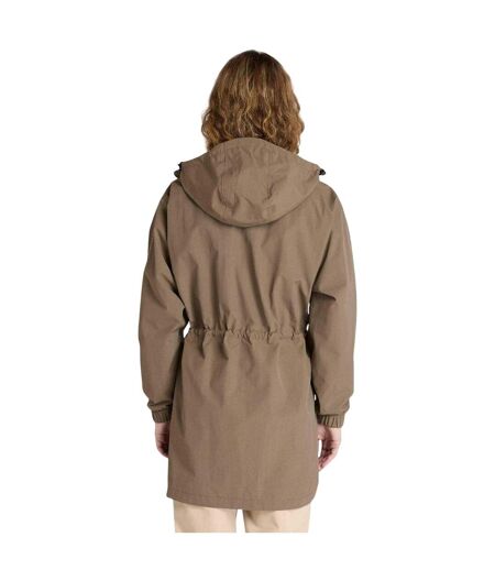 Womens/ladies Winnick Waterproof Parka Brown Timberland