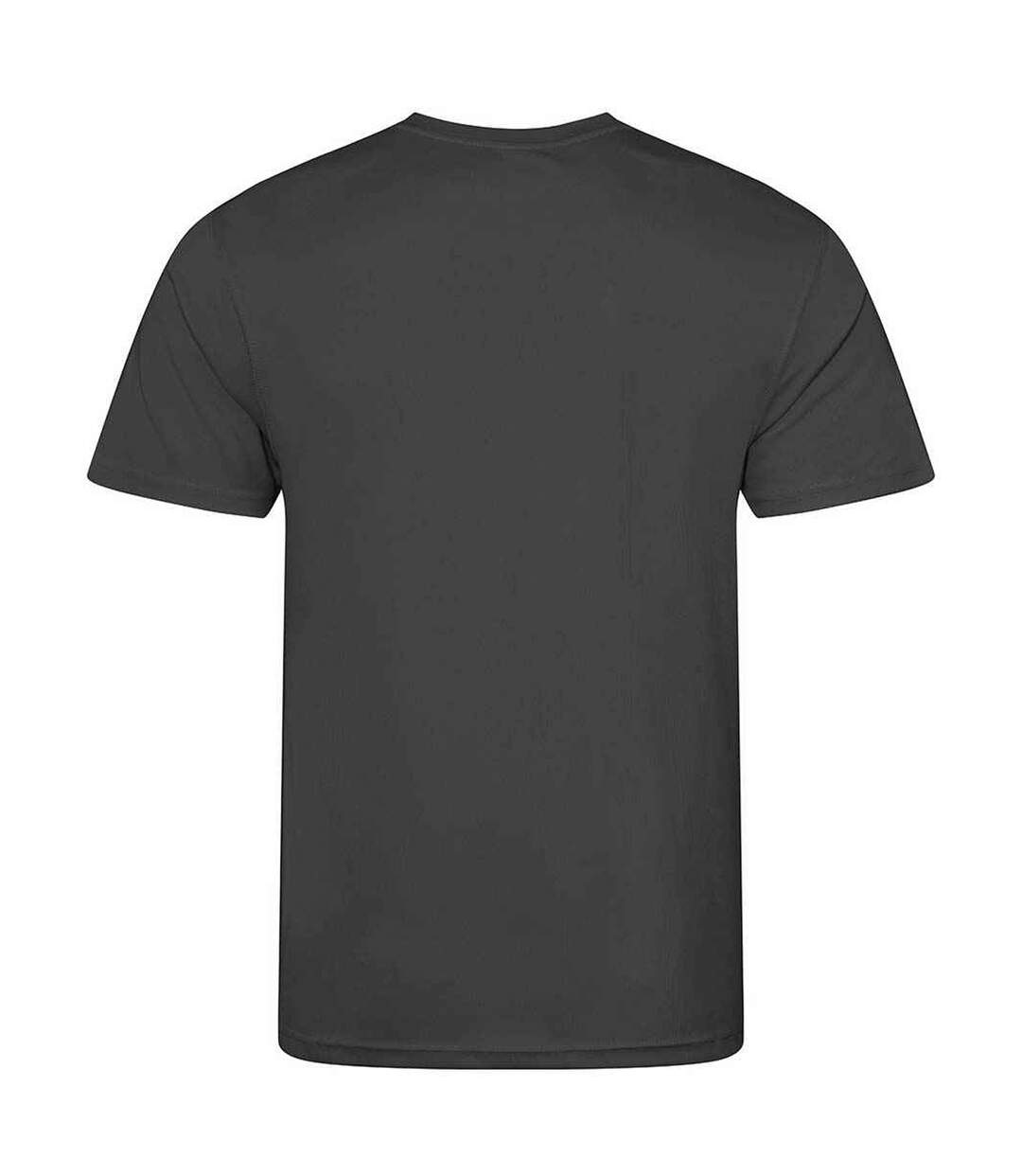 Mens recycled t-shirt charcoal AWDis Cool-2