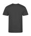 Mens recycled t-shirt charcoal AWDis Cool-2